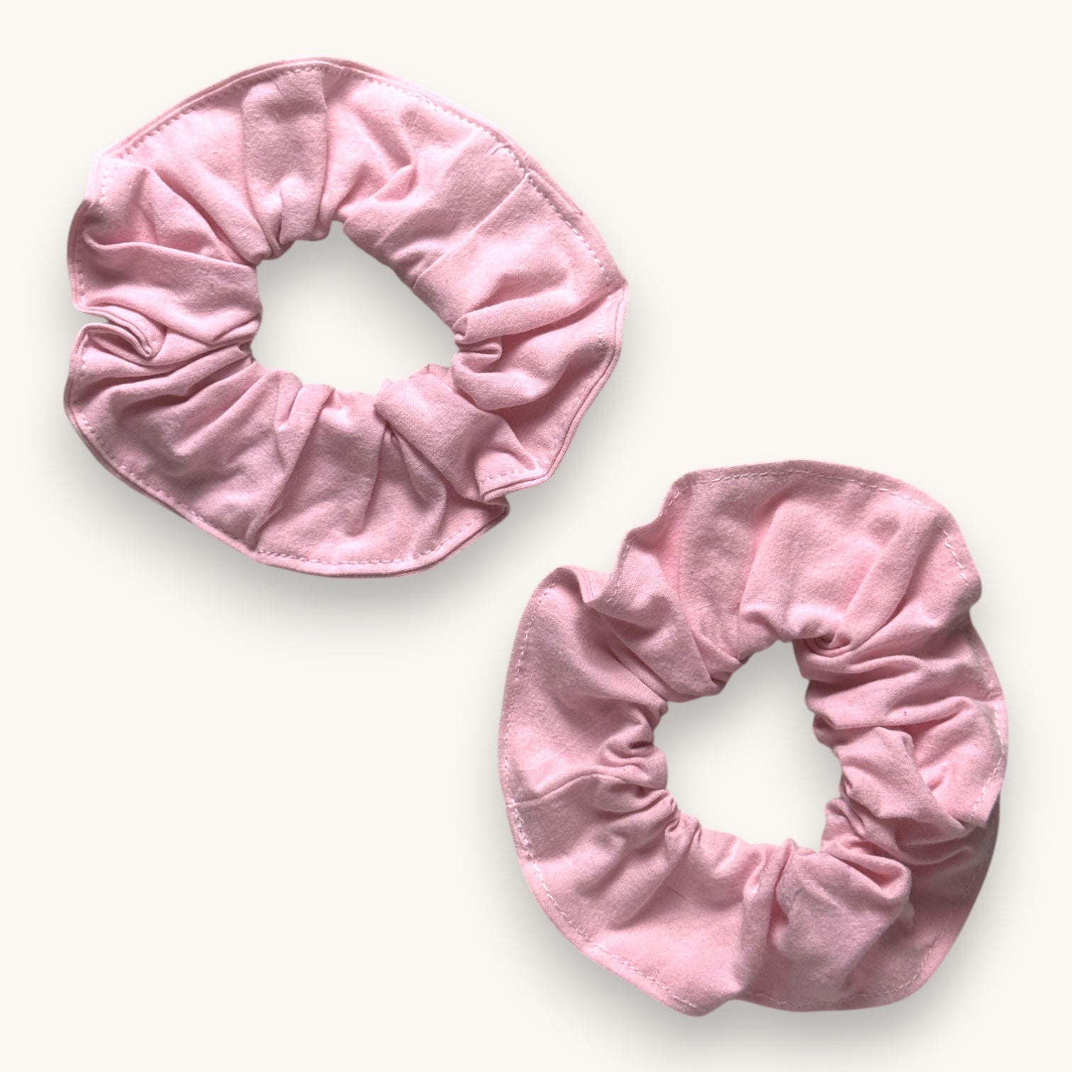 Chouchou Rose Poudré fait main upcyclé – Quintín