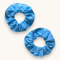 Chouchou Bleu Piscine fait main upcyclé – Quintín