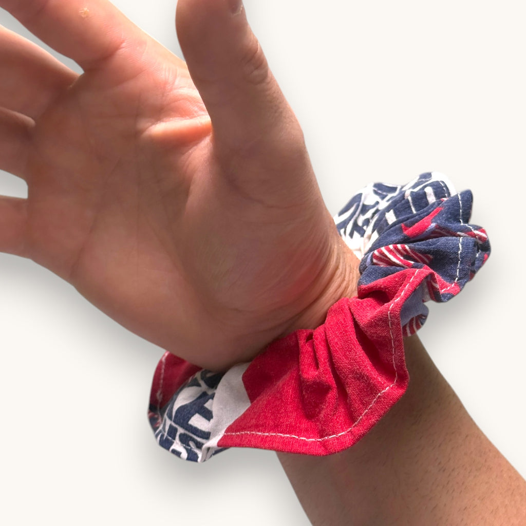 Chouchou USA Vintage Chipie fait main upcyclé – Quintín