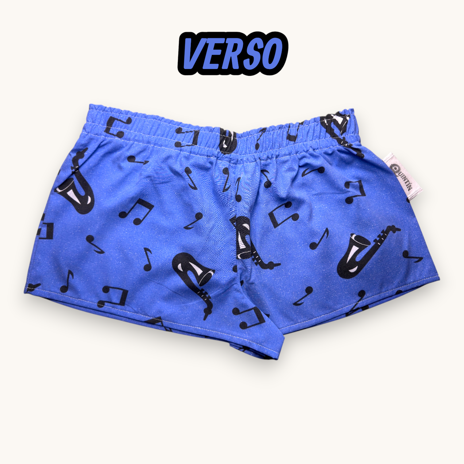 Mini-short Music & Saxo – Collection Pop Culture – Quintín