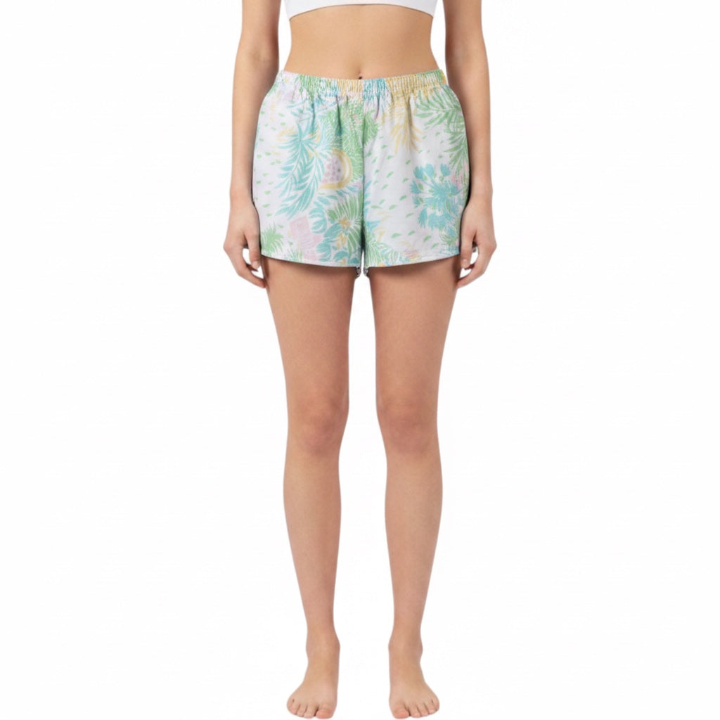 Mini-short Tropic Pastel – Collection Fleurs – Quintín