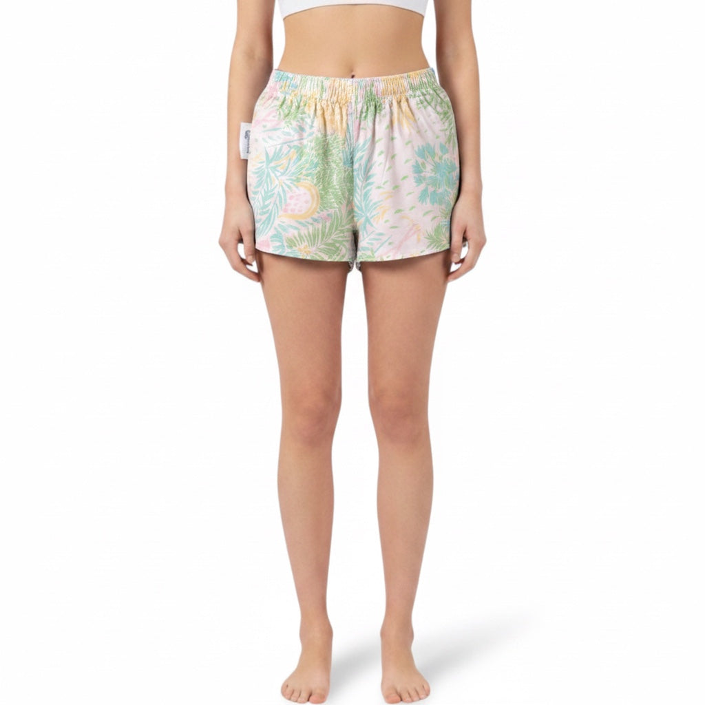 Mini-short Tropic Pastel n°2 – Collection Fleurs – Quintín